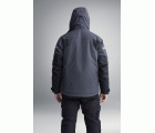 1102 Chaqueta impermeable con aislamiento AllroundWork gris acero/ negro